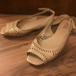 Merona cream sandals